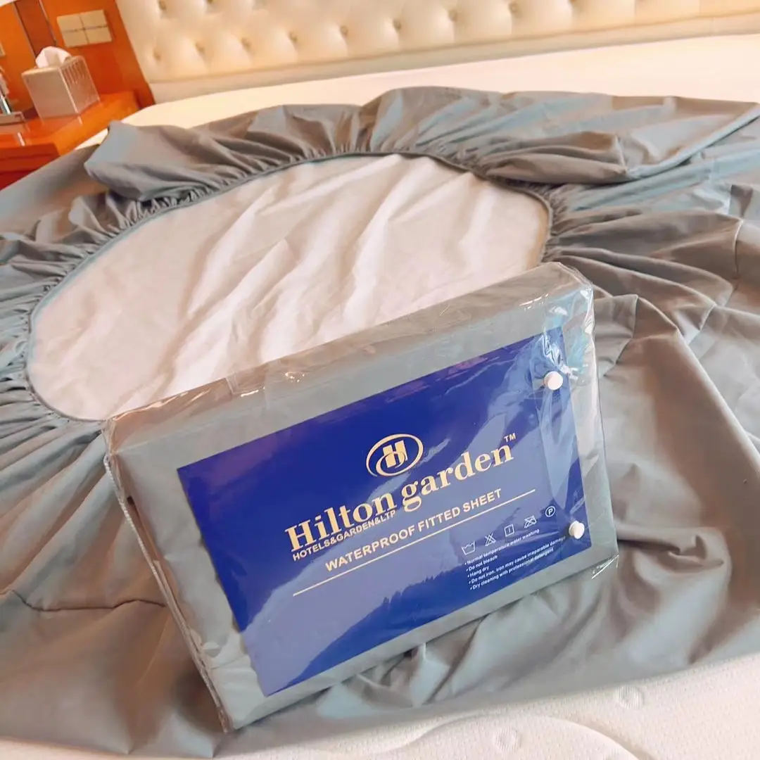 [Foreign Trade Factory Store] Hilton Waterproof Bed Cover Household Dust-proof and Urine-proof Bed Cover Simmons Mattress Protection Cover