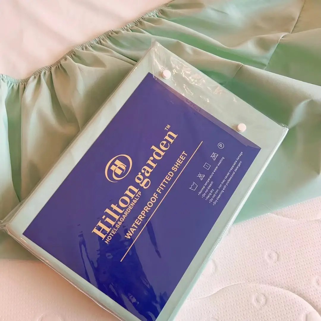 [Foreign Trade Factory Store] Hilton Waterproof Bed Cover Household Dust-proof and Urine-proof Bed Cover Simmons Mattress Protection Cover