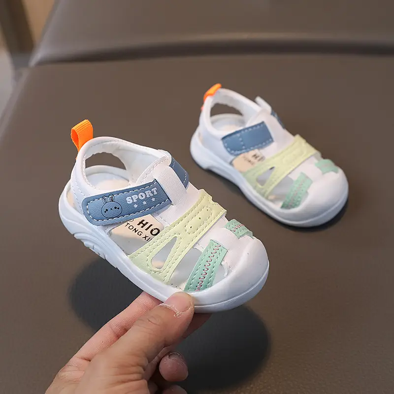Soft-Soled Closed-Toe Sandals for Boys Girls