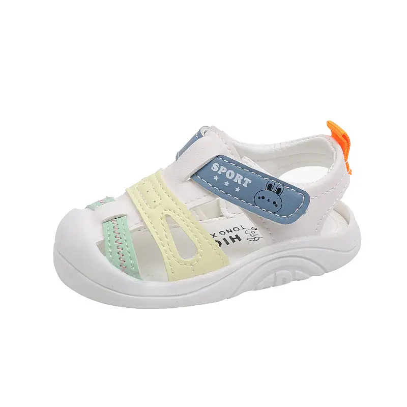 Soft-Soled Closed-Toe Sandals for Boys Girls