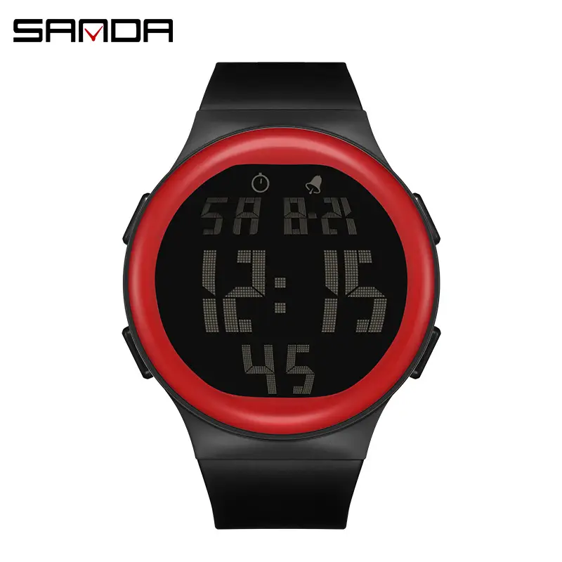 Sanda Digital Watch White 12:45 Display - Image 5