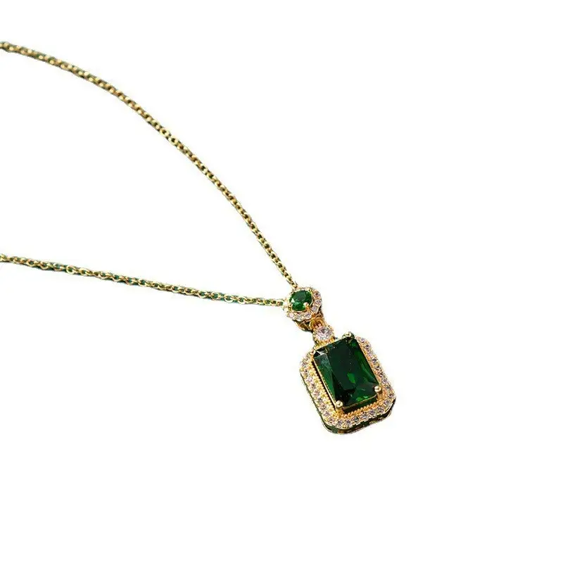 Red Gemstone Necklace for Women Spring Summer Elegant Design - Image 14