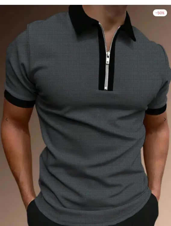 2025 Men's 3D Printed Polo Top T-Shirt Free Shipping