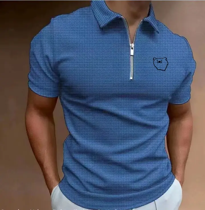 2025 Men's 3D Printed Polo Top T-Shirt Free Shipping