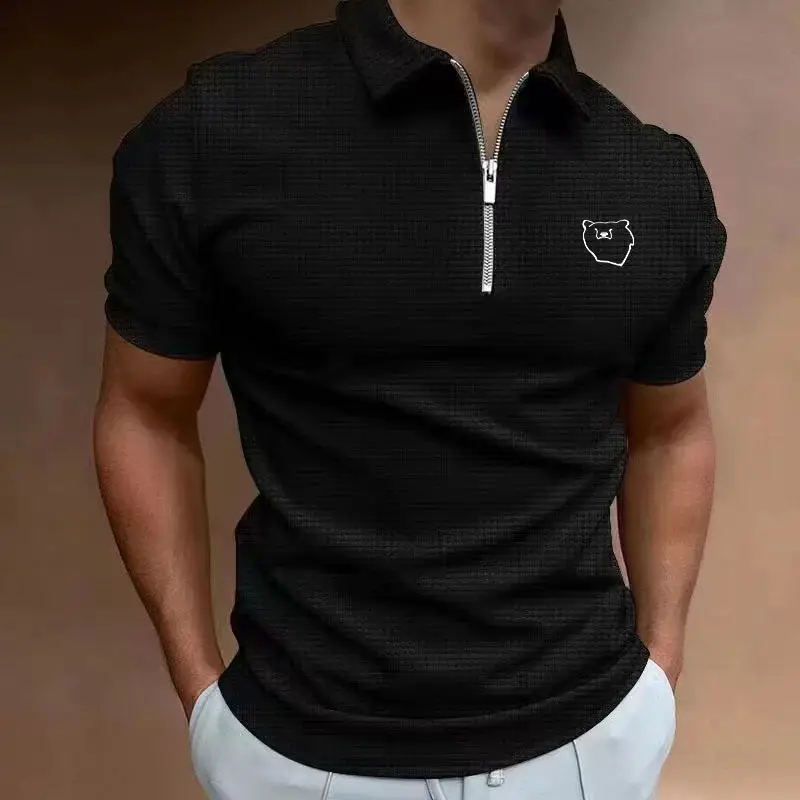 2025 Men's 3D Printed Polo Top T-Shirt Free Shipping