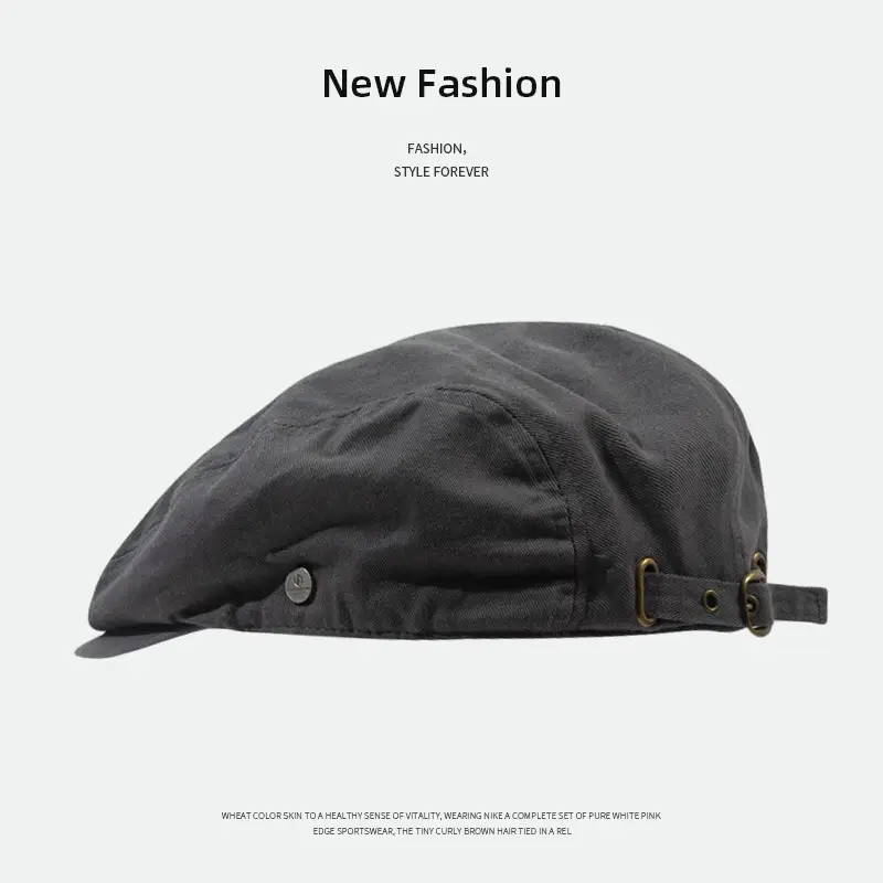 Women Japanese Style Beret Hat Summer Cap - Image 4