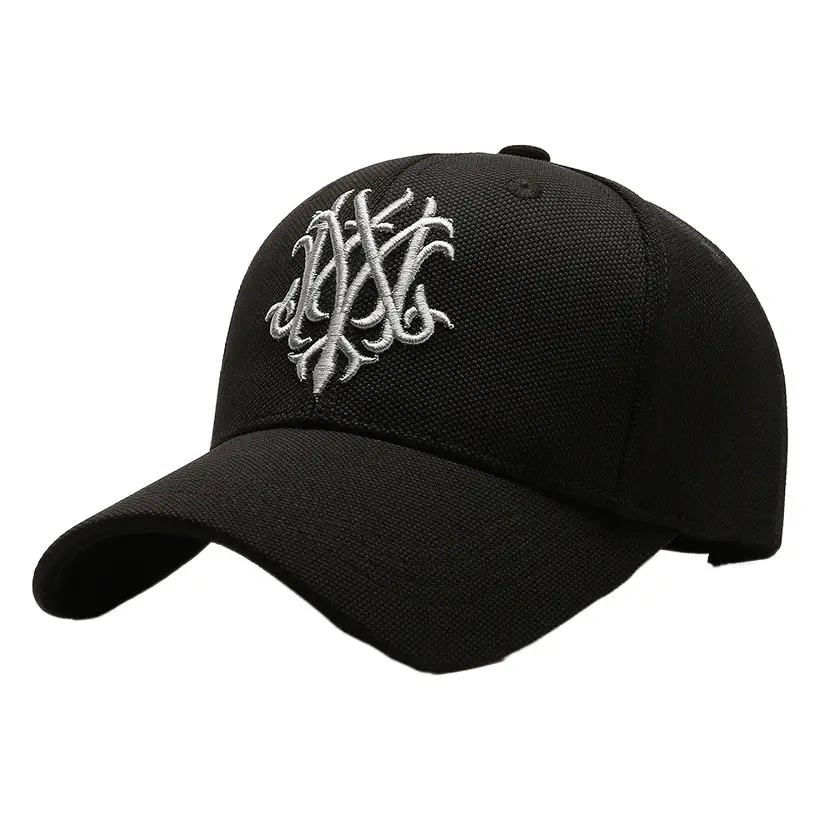 Men's Black Seiko Embroidered Baseball Cap