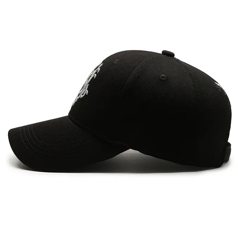 Men's Black Seiko Embroidered Baseball Cap — feature 13