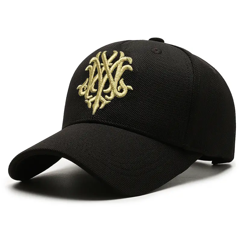 Men's Black Seiko Embroidered Baseball Cap - Image 3