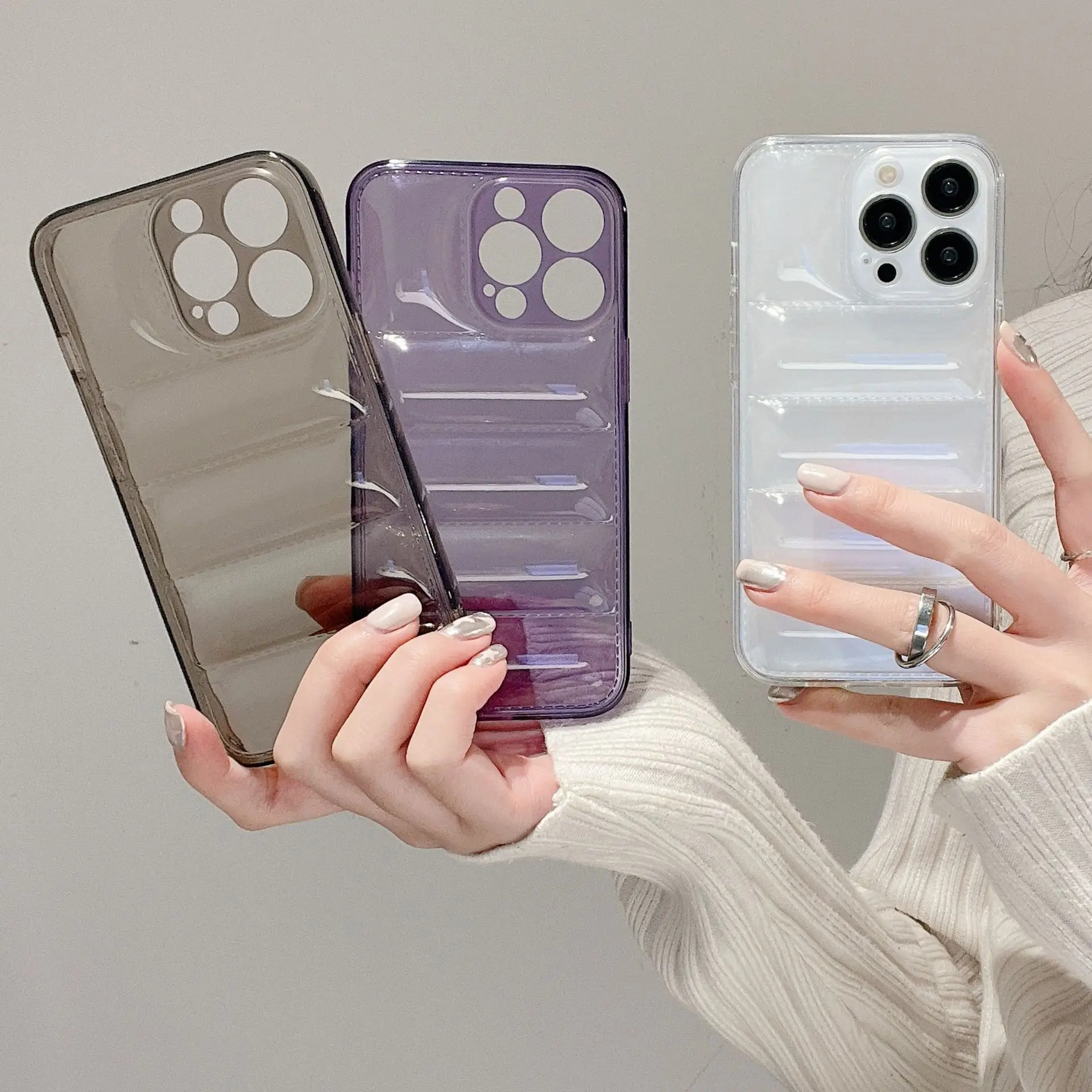 iPhone 16 Pro Mobile Phone Case Anti-Fall 12 Soft - Image 4