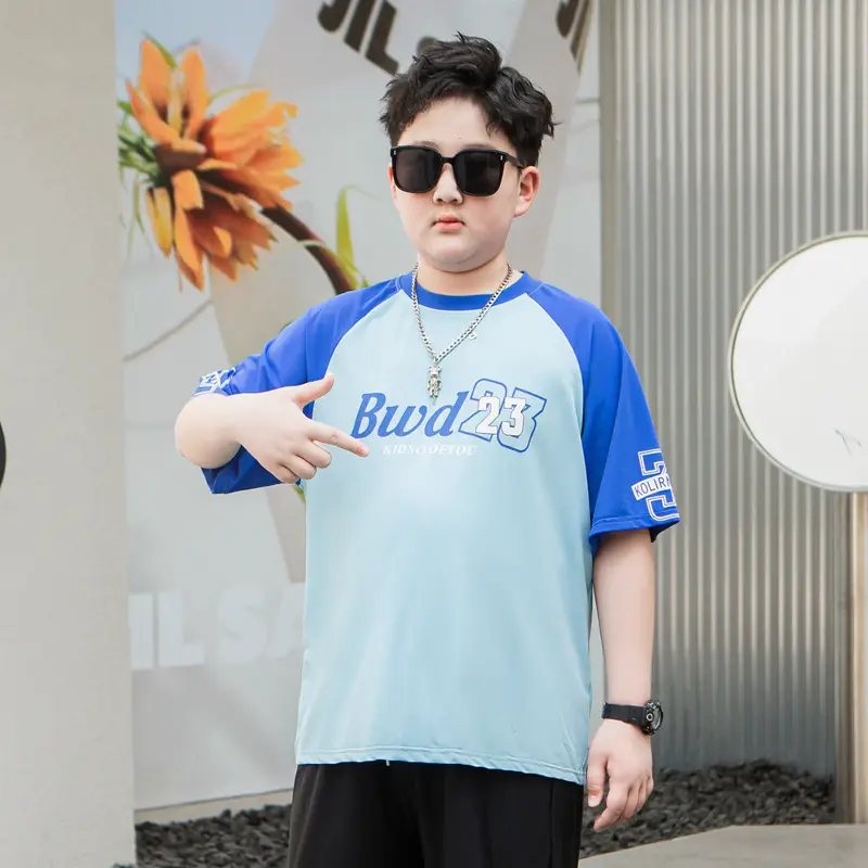 Buda23 Boys Blue Light T-Shirt Short Sleeve - Image 2