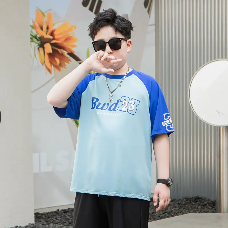 Buda23 Boys Blue Light T-Shirt Short Sleeve - Image 3