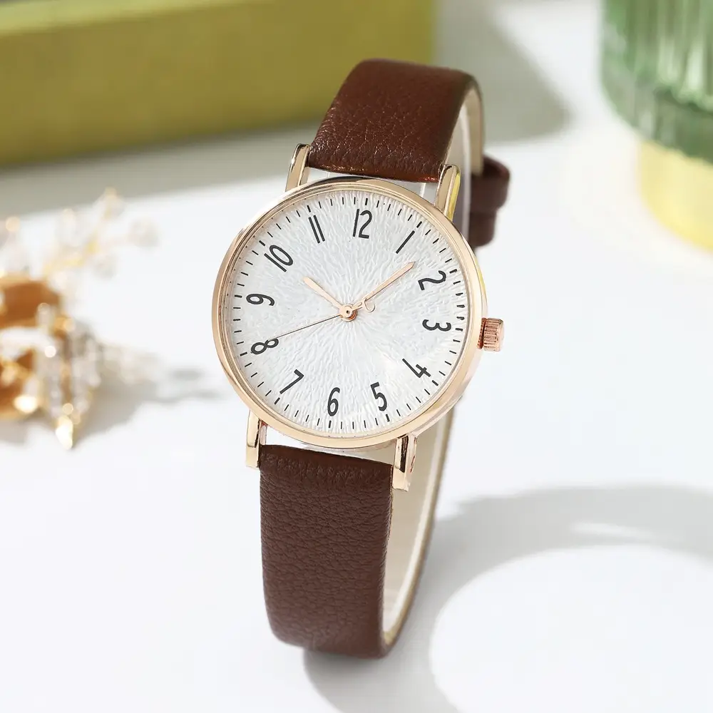 Fengsen Digital Women's Watch Light Blue Belt - Image 10