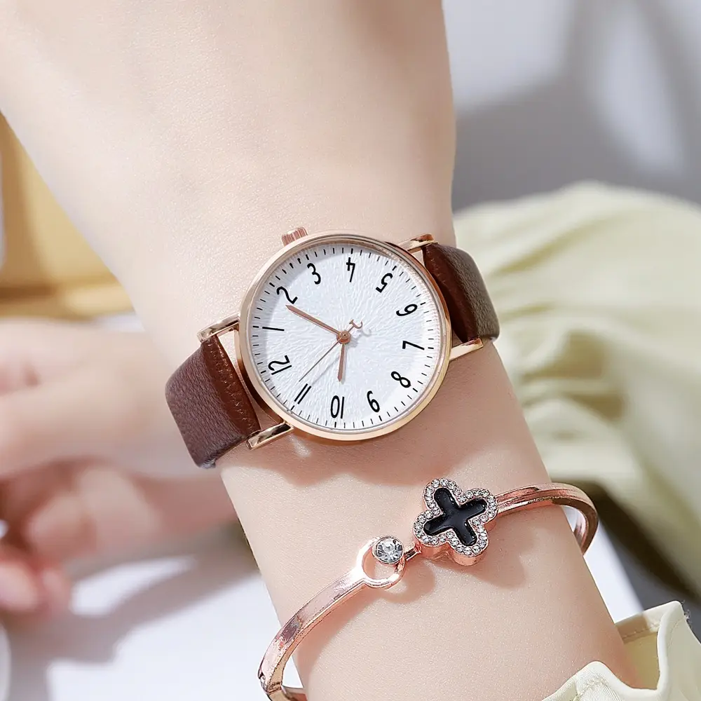 Fengsen Digital Women's Watch Light Blue Belt — feature 15