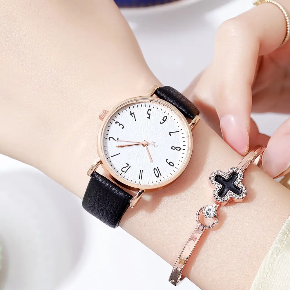 Fengsen Digital Women's Watch Light Blue Belt — feature 19