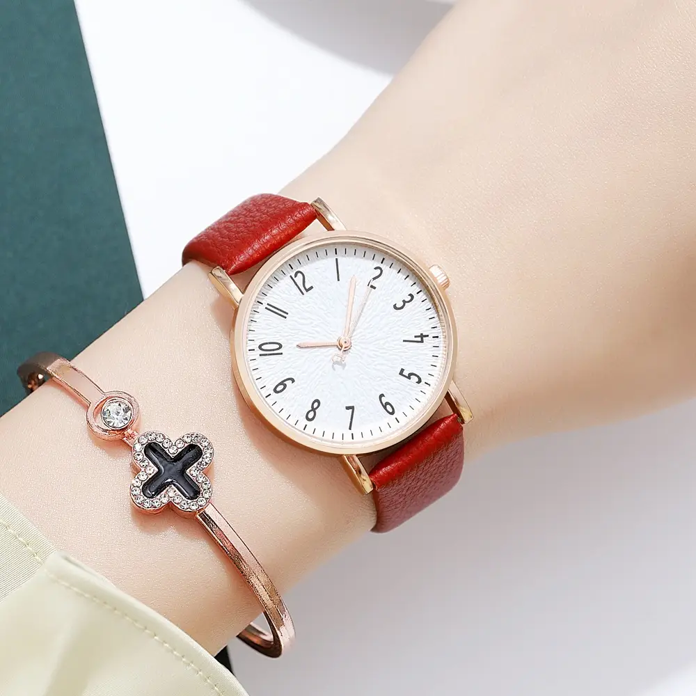 Fengsen Digital Women's Watch Light Blue Belt — feature 20