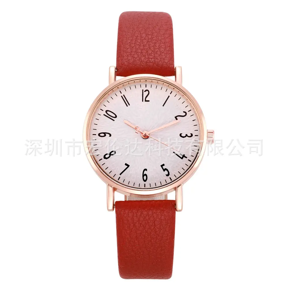 Fengsen Digital Women's Watch Light Blue Belt - Image 2