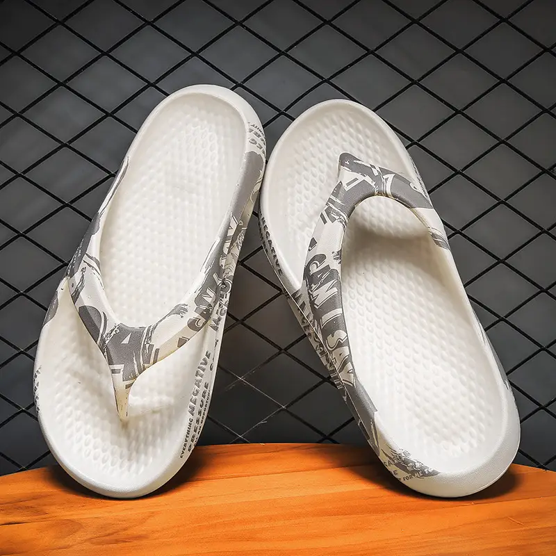 2023 Summer Kobe Commemorative White Flip Flops
