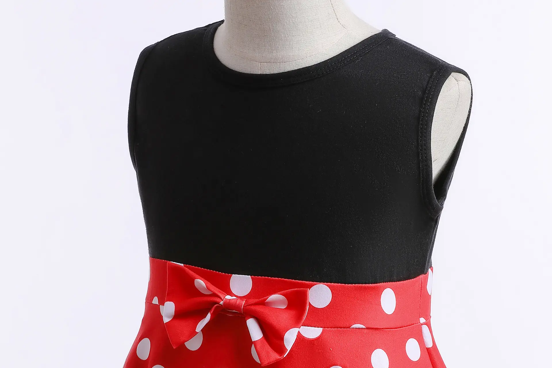 Minnie Mouse Red Polka Dot Skirt Dress for Girls — feature 5