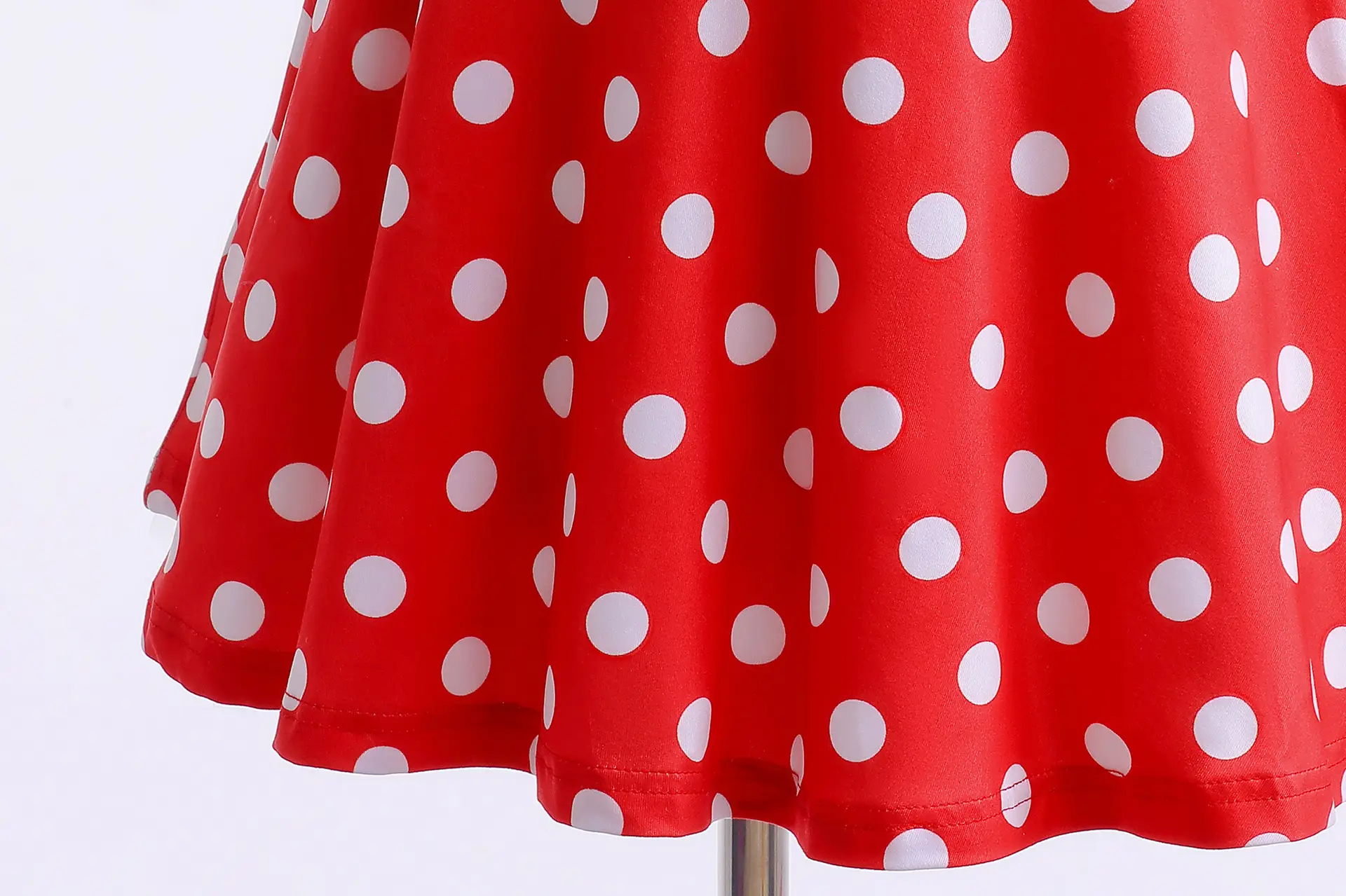 Minnie Mouse Red Polka Dot Skirt Dress for Girls — feature 8