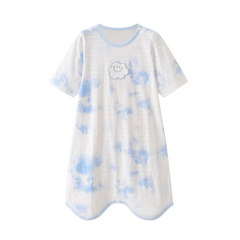 Pink Tie-Dye Cotton Baby Sleeping Bag for Kids - Image 8