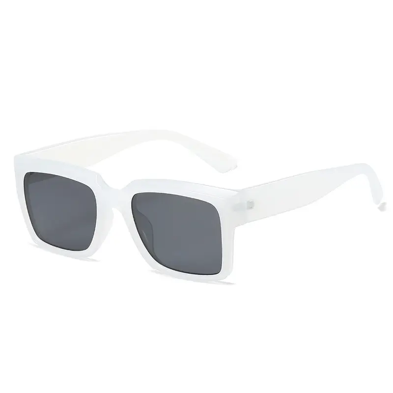 European Square Sunglasses for Men Women Blue