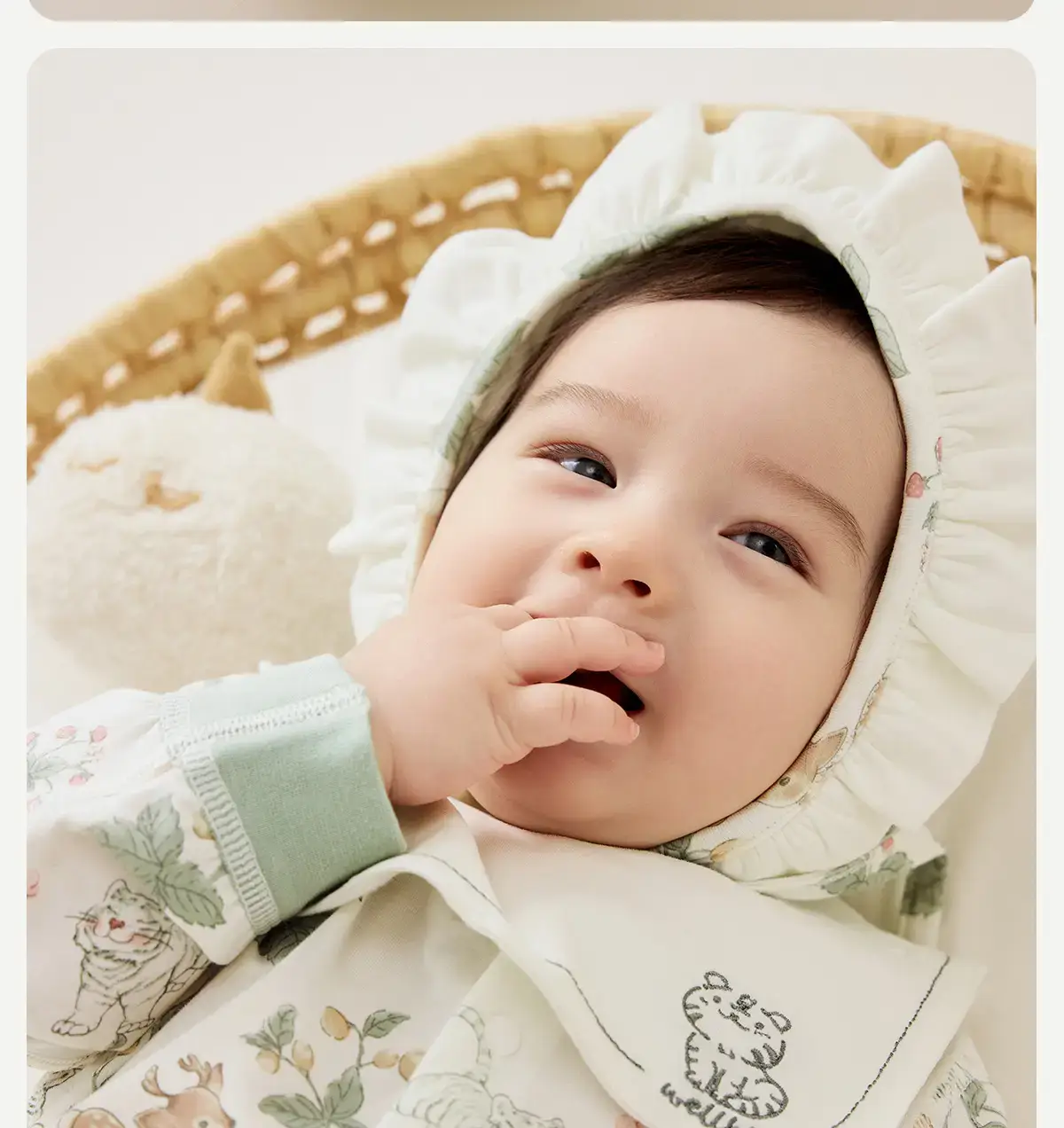 Wilberu Baby Jumpsuit Red One Year Old — feature 23
