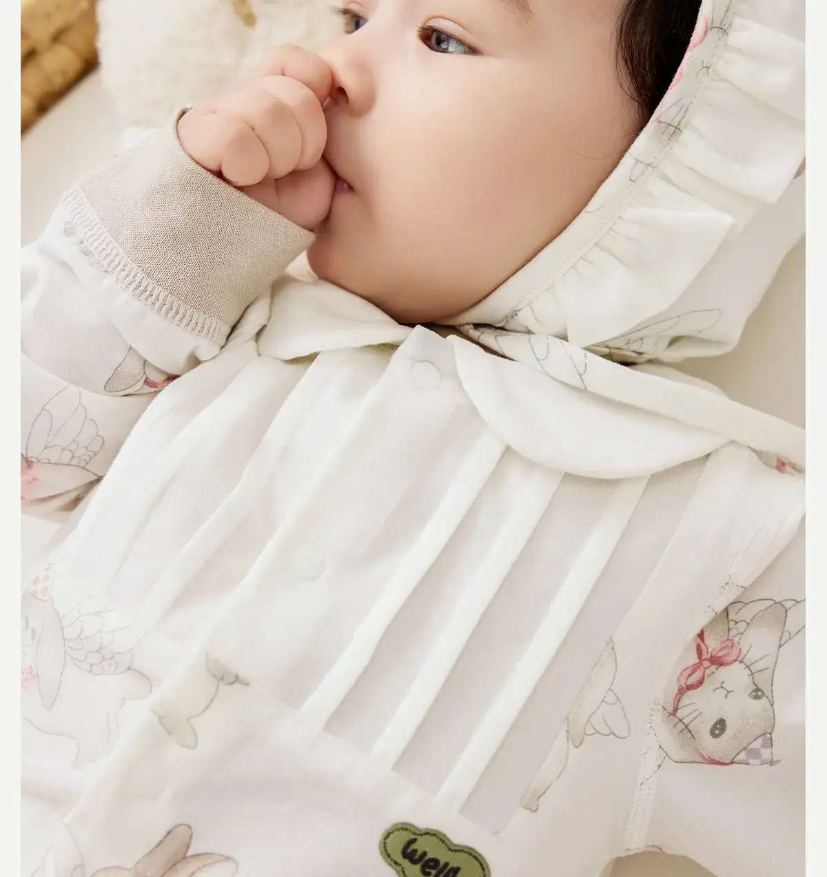Wilberu Baby Jumpsuit Red One Year Old — feature 28