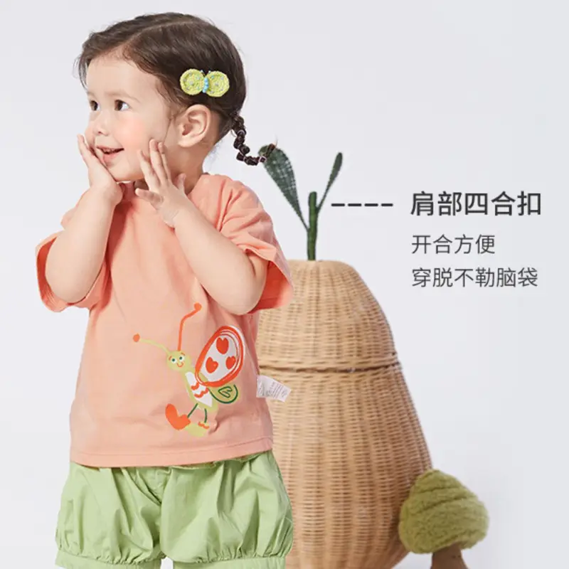 Wholesale Kids T-Shirt Pure Cotton Summer New Style