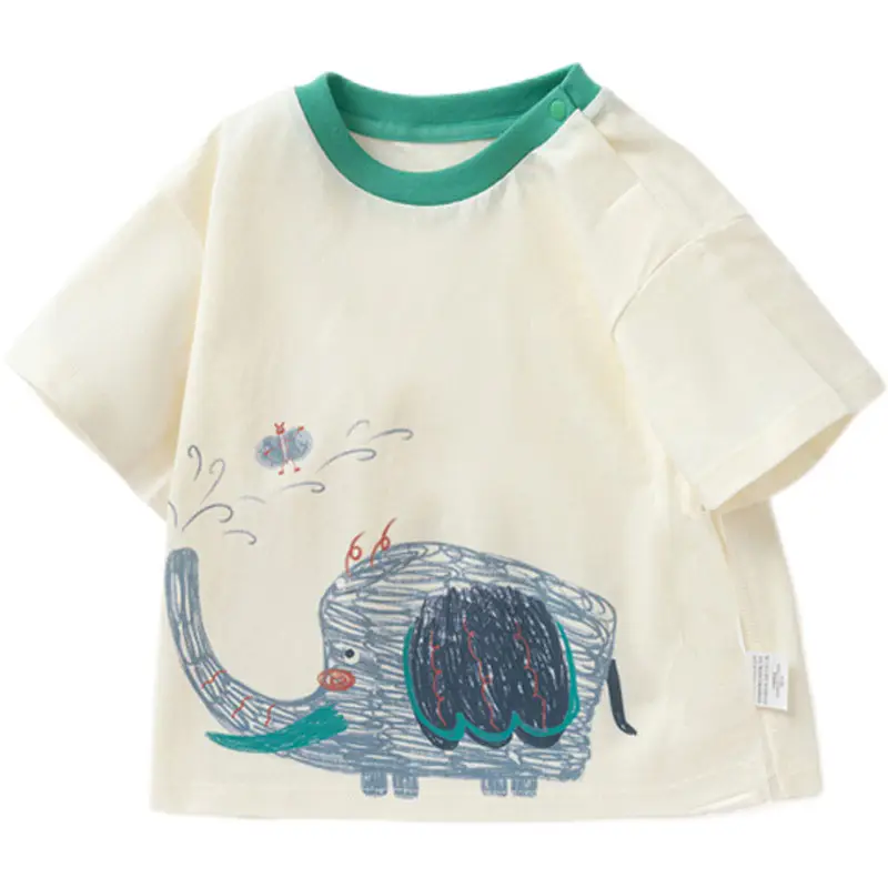 Wholesale Kids T-Shirt Pure Cotton Summer New Style