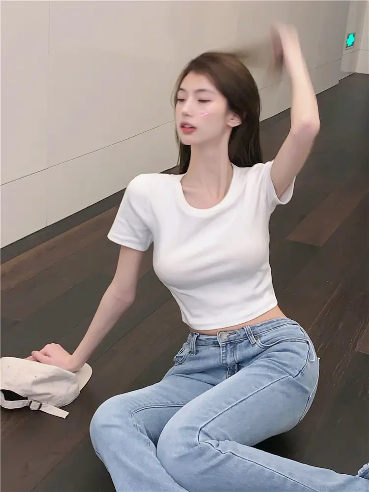Women Backless Crop Top 2025 Summer Sexy Hot Style — feature 12