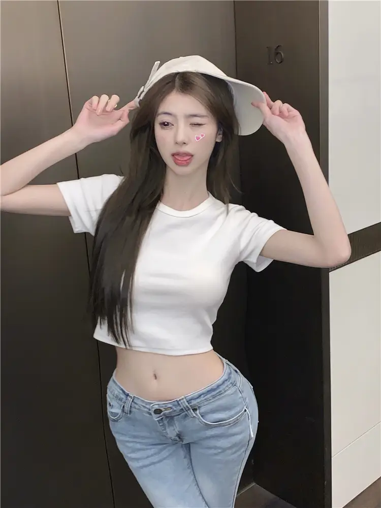 Women Backless Crop Top 2025 Summer Sexy Hot Style — feature 13