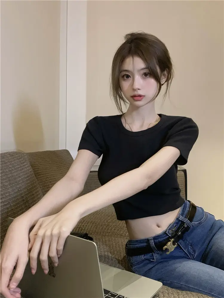 Women Backless Crop Top 2025 Summer Sexy Hot Style — feature 19
