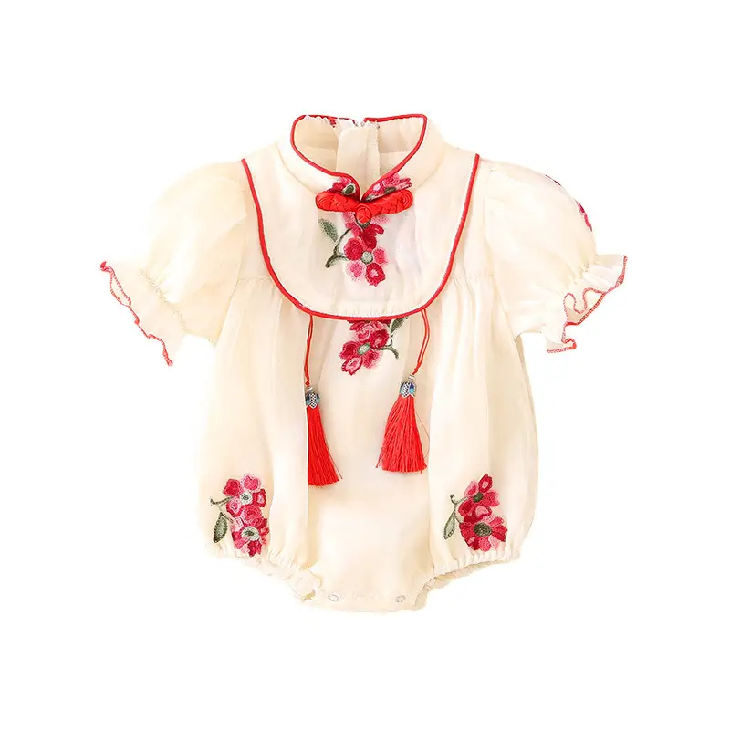 Women's Baby Cheongsam Wrap Fart Summer Clothes