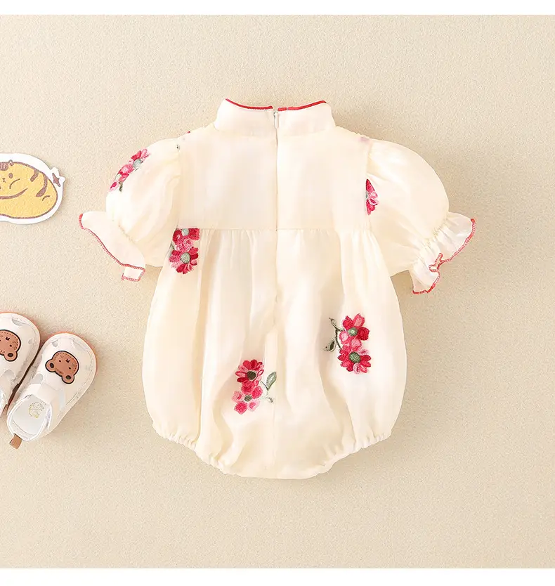 Women's Baby Cheongsam Wrap Fart Summer Clothes — feature 32