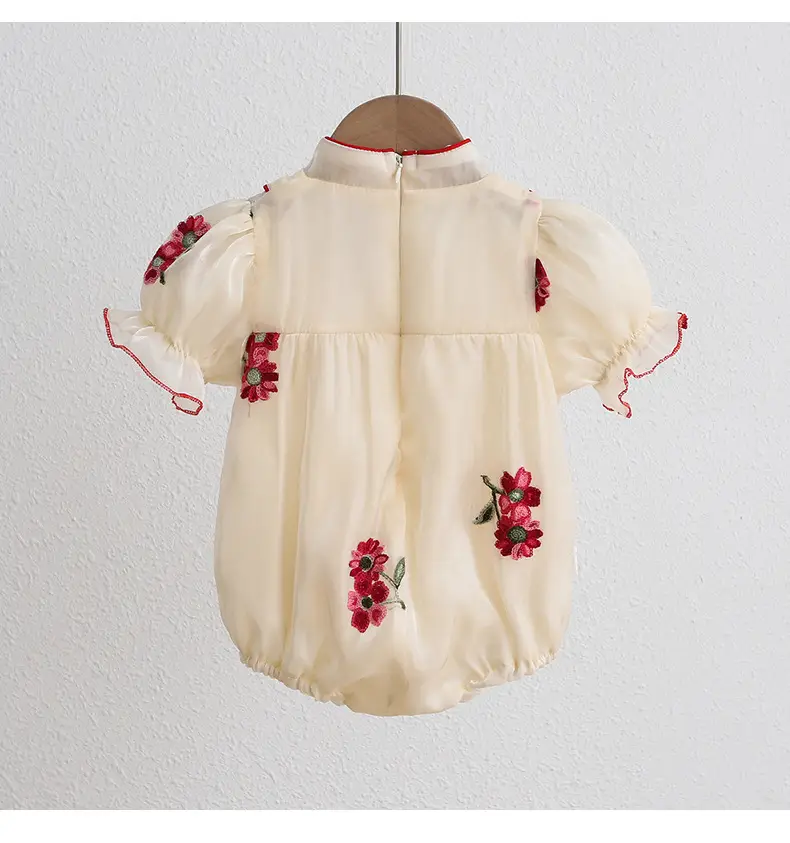 Women's Baby Cheongsam Wrap Fart Summer Clothes — feature 35