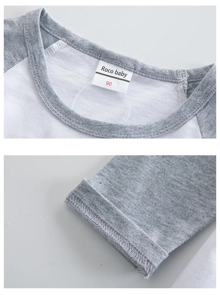 Kuromi Long Sleeve T-Shirt Gray White Kids Cotton 2023 — feature 15