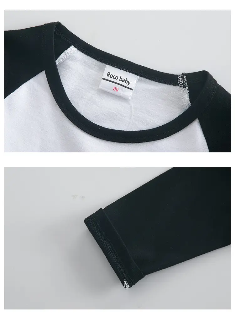 Kuromi Long Sleeve T-Shirt Gray White Kids Cotton 2023 — feature 19