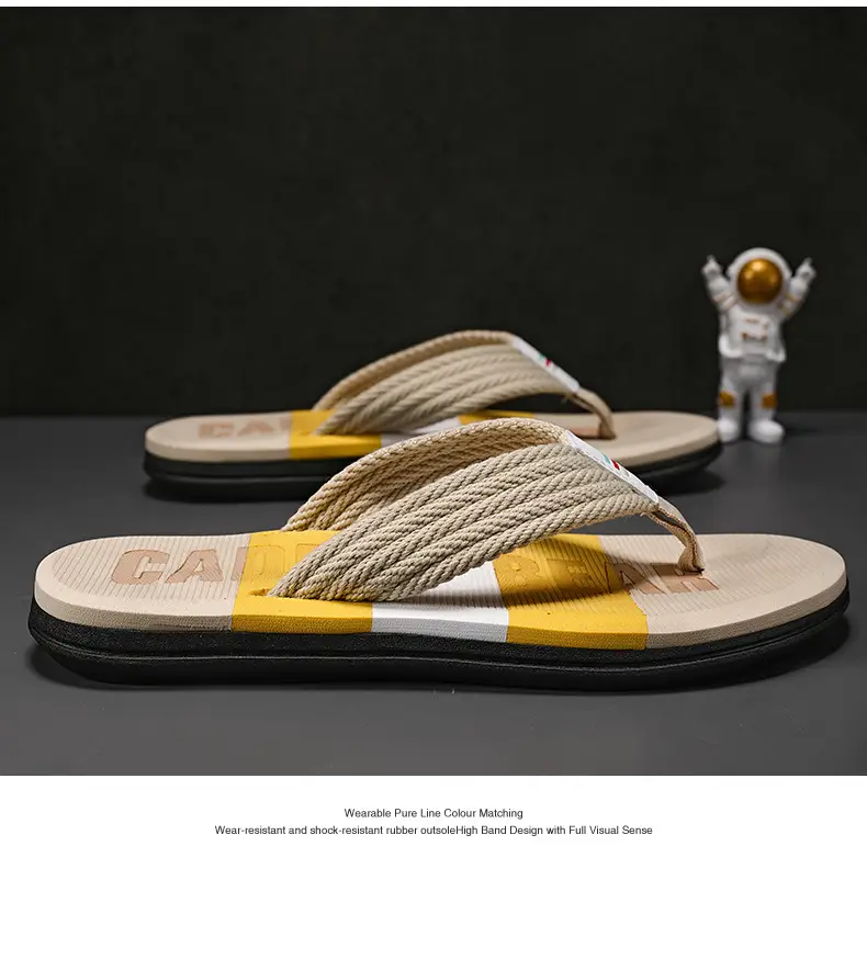 Korean Style Yellow Sandals 2023 Summer — feature 21