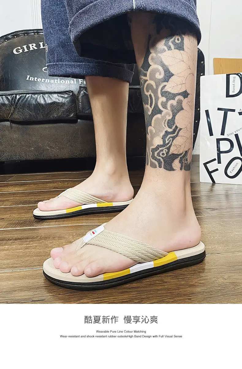 Korean Style Yellow Sandals 2023 Summer — feature 25