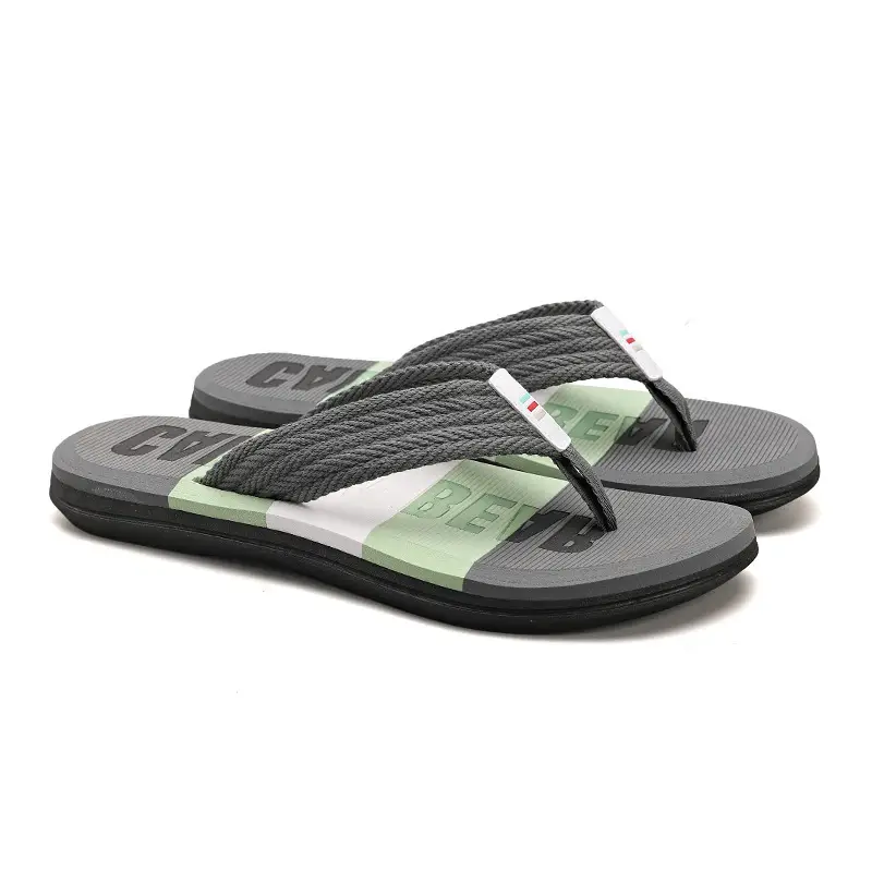 Korean Style Yellow Sandals 2023 Summer