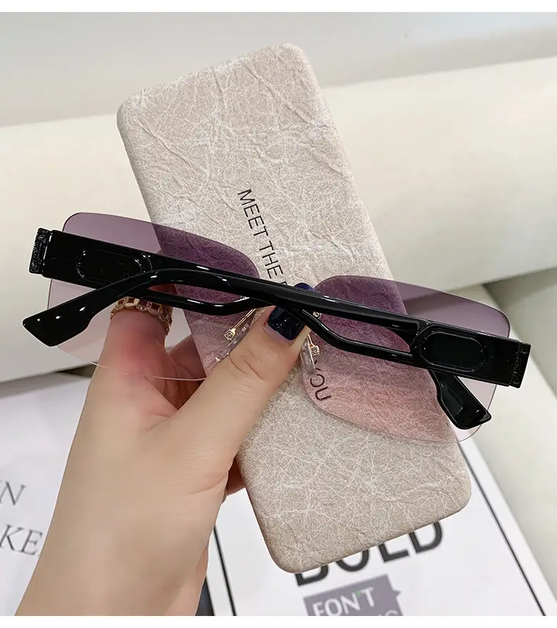 Cross-Border UV Protection Sunglasses with Rimless Design — feature 19