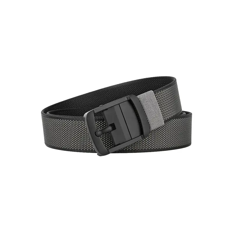 Men's Cross-Border Belt Black Buckle Adjustable