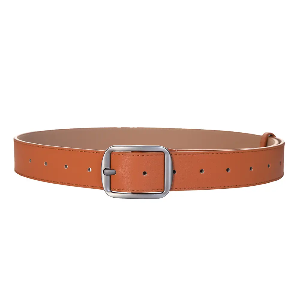 Women's Korean-style Matte Silver Belt - Image 3