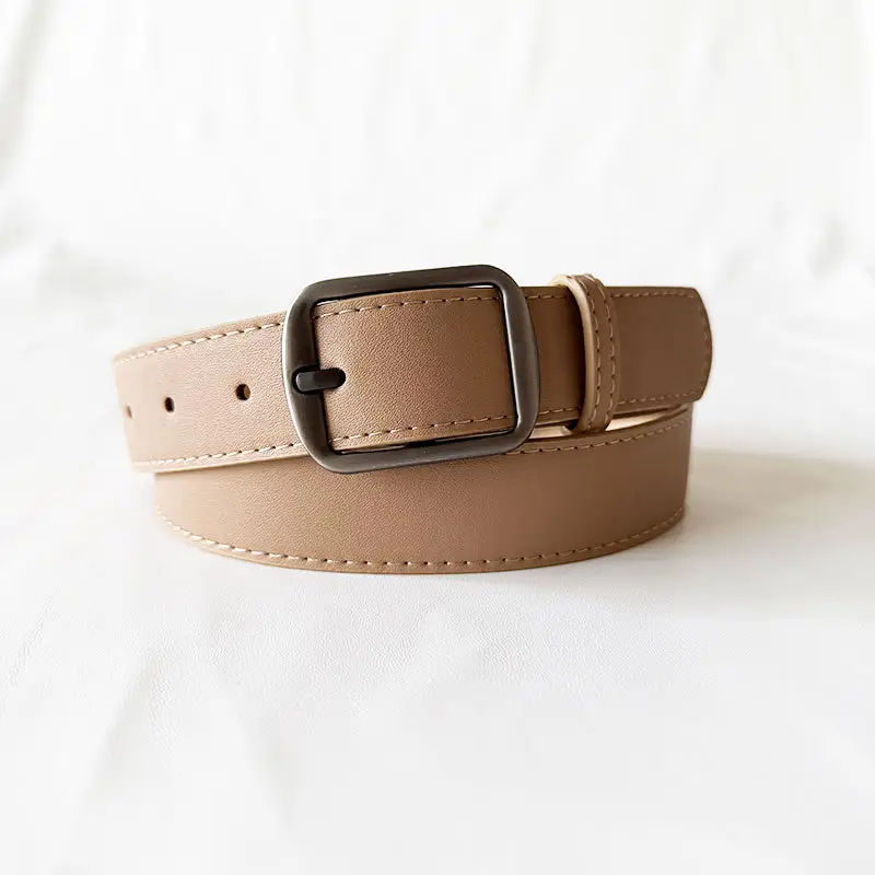 Women's Korean-style Matte Silver Belt - Image 6