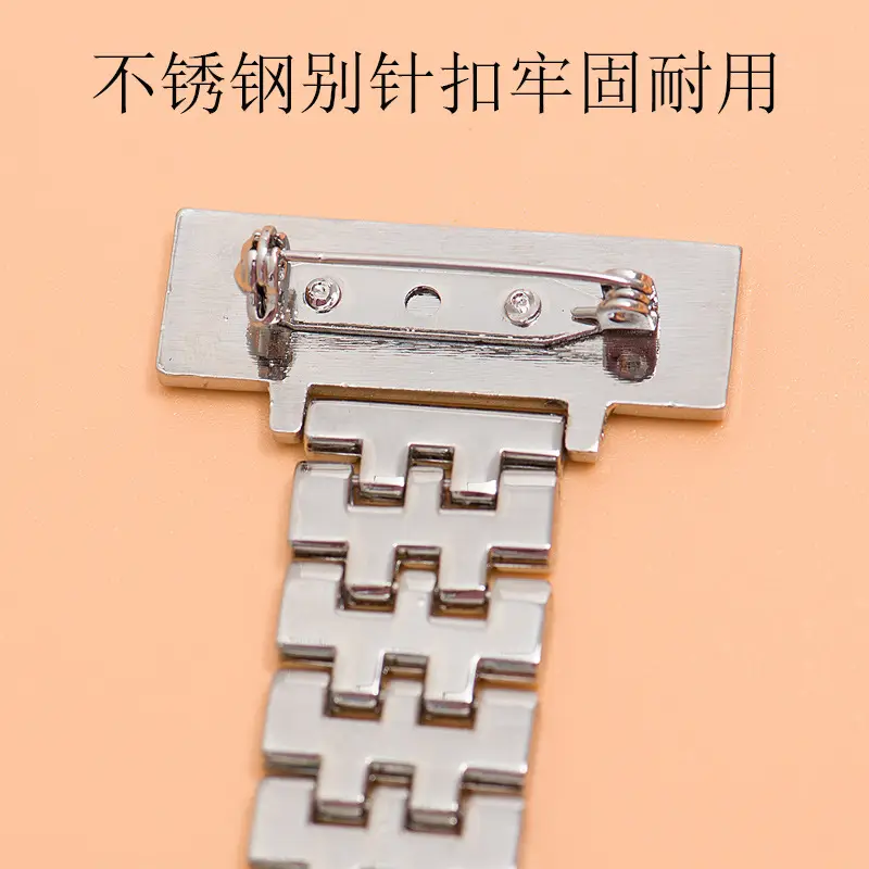 Silver Multifunctional Electronic Nurse Watch with Pocket Pin Lettering - Image 9