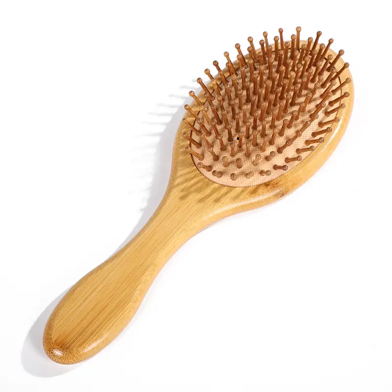 Bamboo Hair Brush for Women with Rubber Handle - Image 26