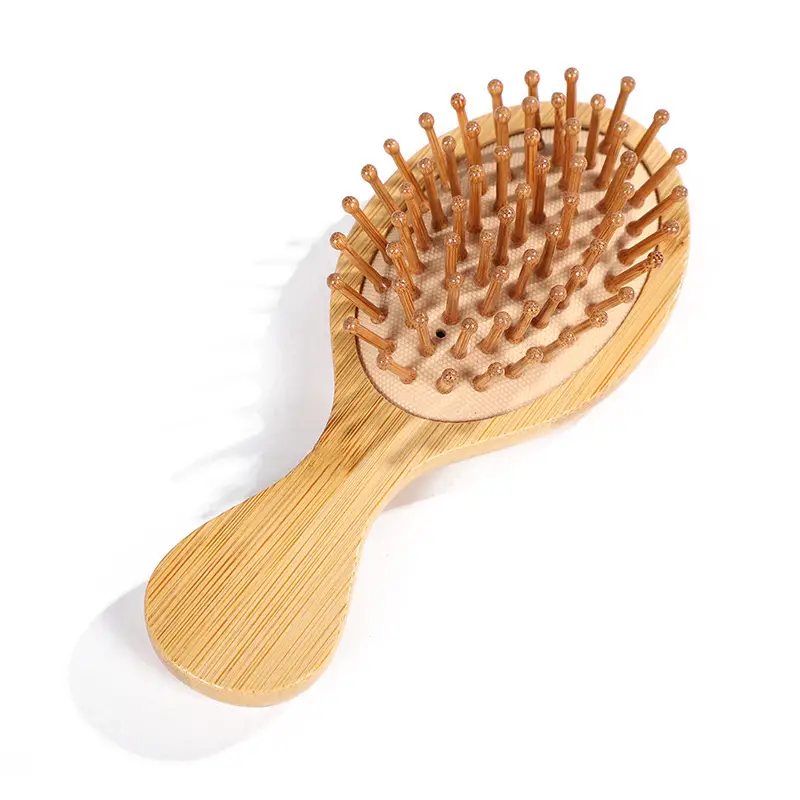 Bamboo Hair Brush for Women with Rubber Handle - Image 20