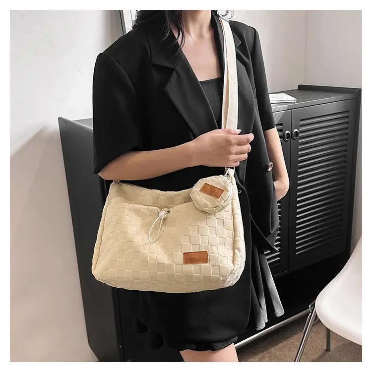 2023 Korean Style Light Blue Shoulder Bag with Crossbody Strap — feature 19