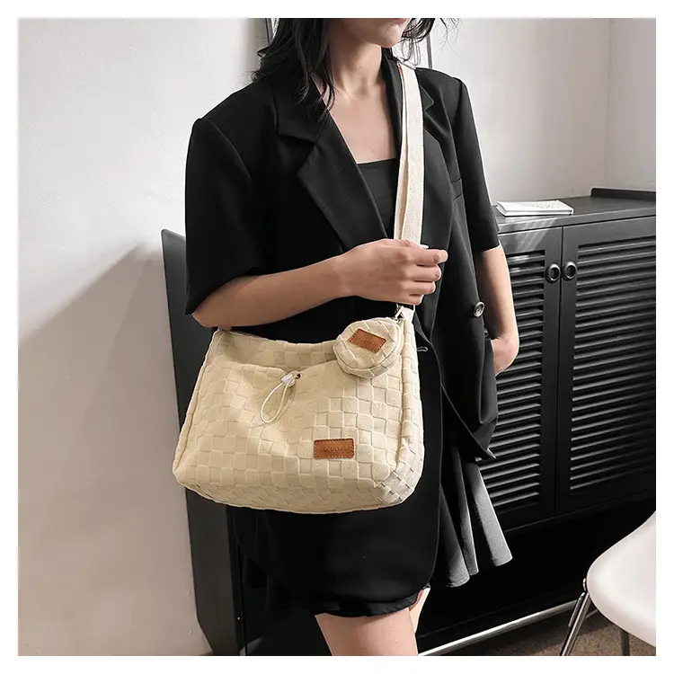 2023 Korean Style Light Blue Shoulder Bag with Crossbody Strap — feature 20